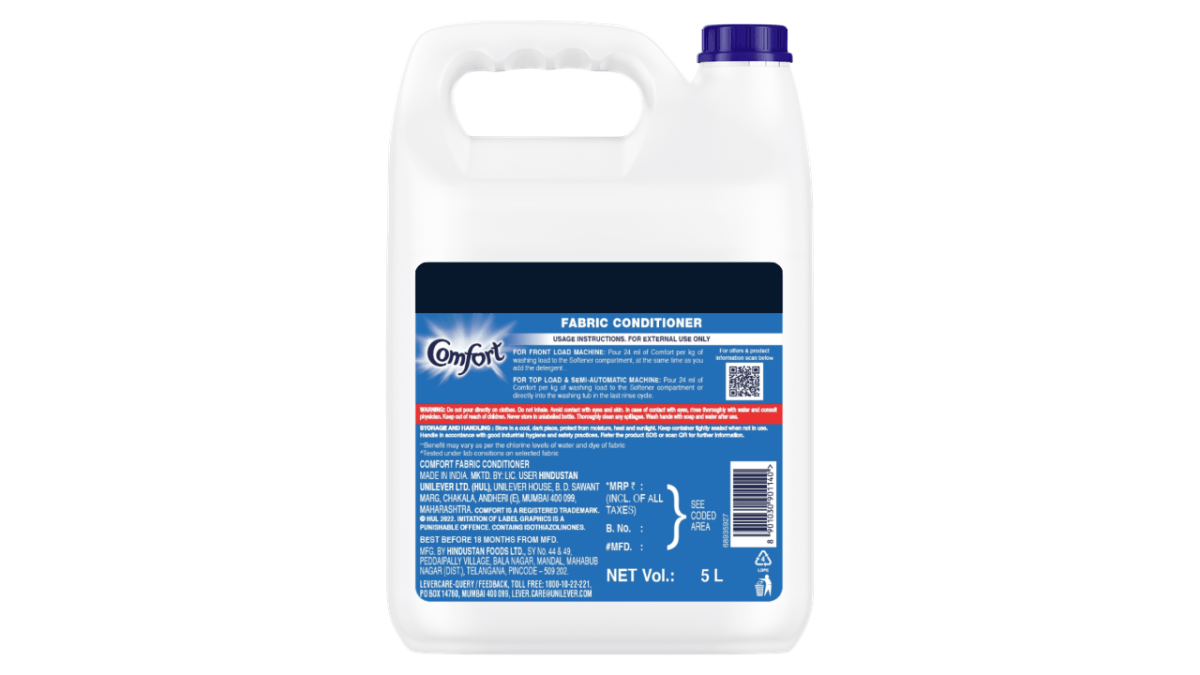 Comfort Fabric Conditioner 5L