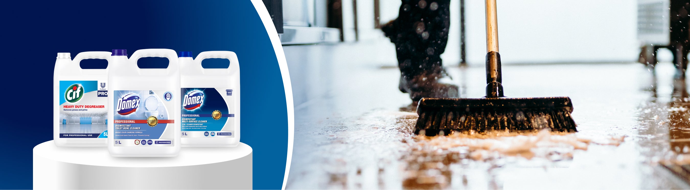 Toilet Floor Cleaner — Unilever Professional India