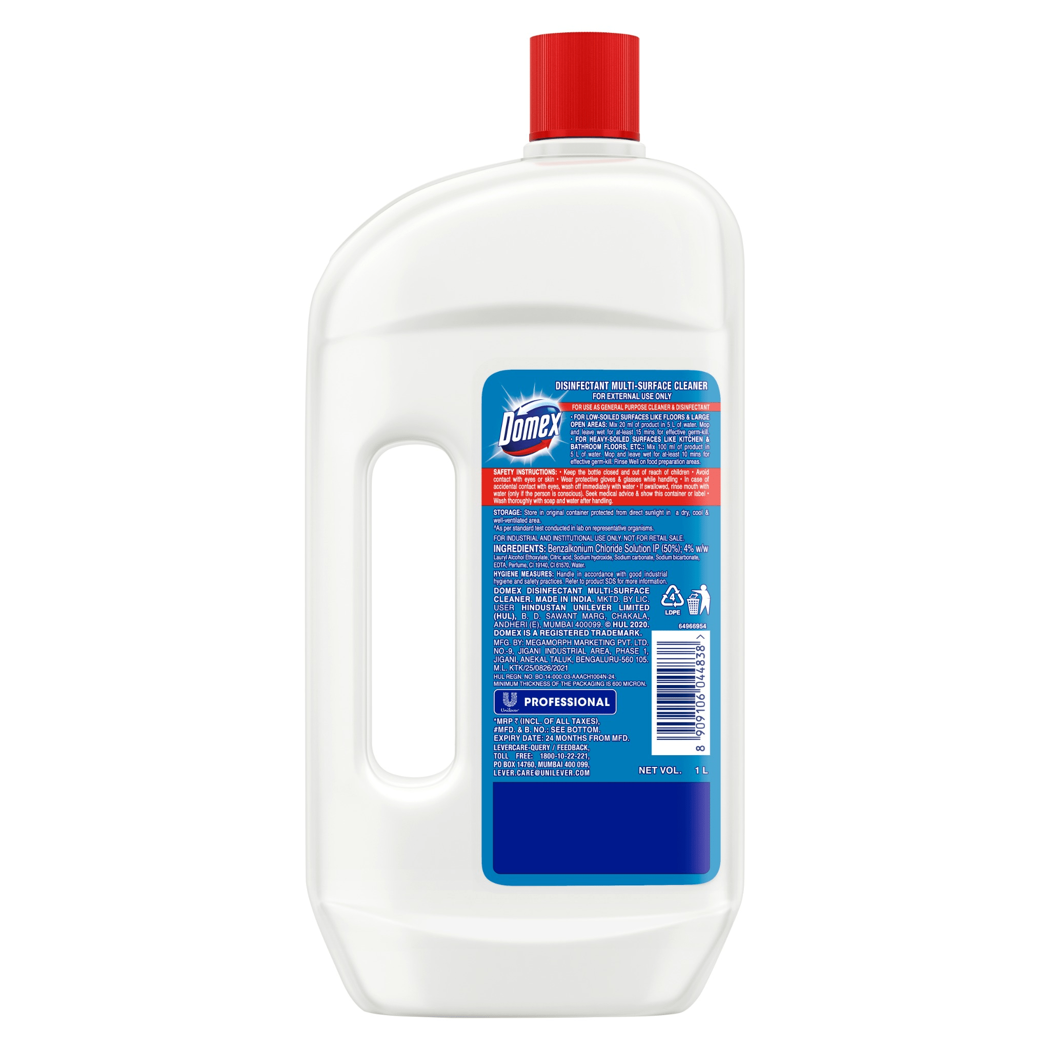 Domex Disinfectant Multi - Surface Cleaner 1L
