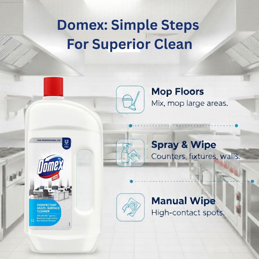 Domex Disinfectant Multi-Surface Cleaner 1L