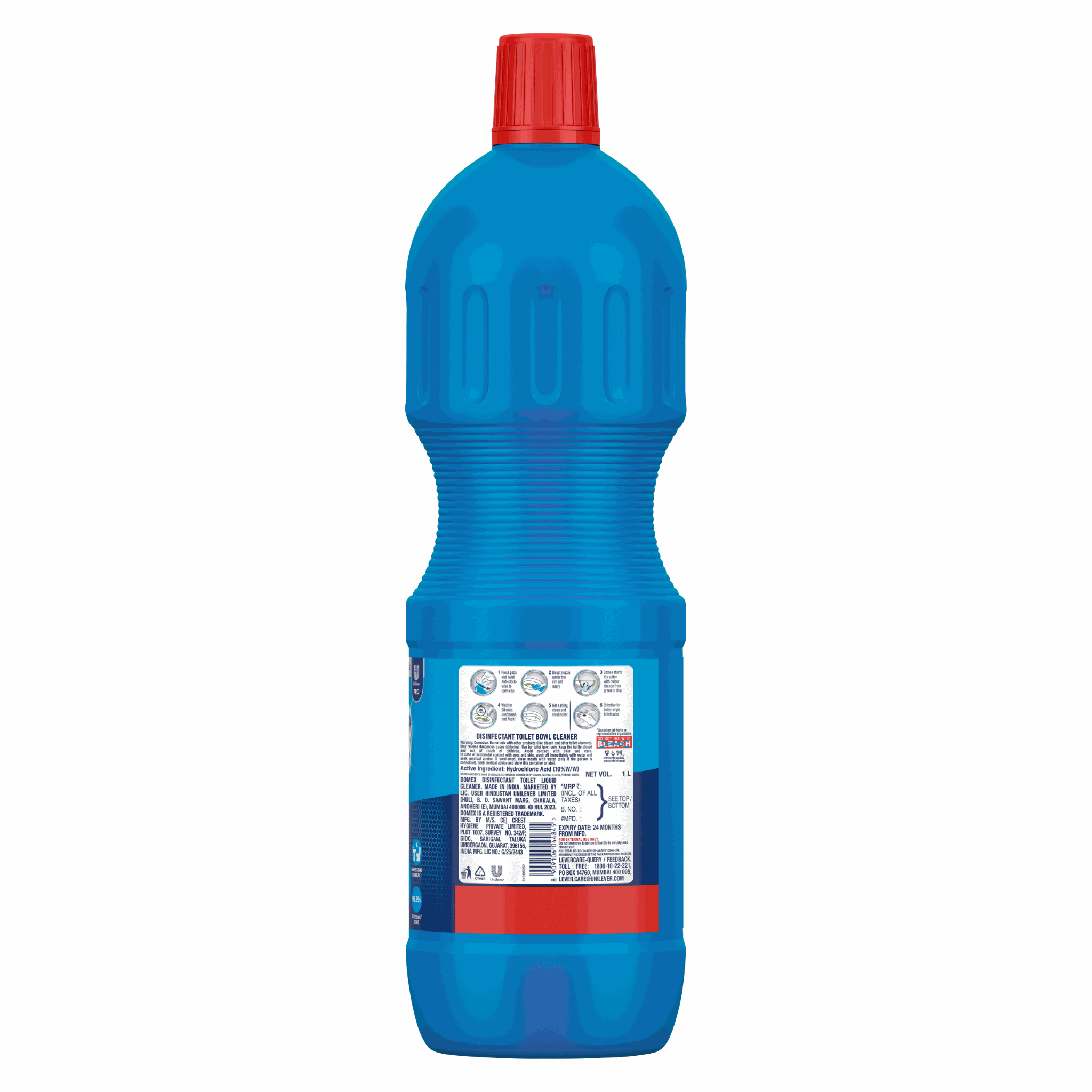 Domex Disinfectant Toilet Bowl Cleaner 1L
