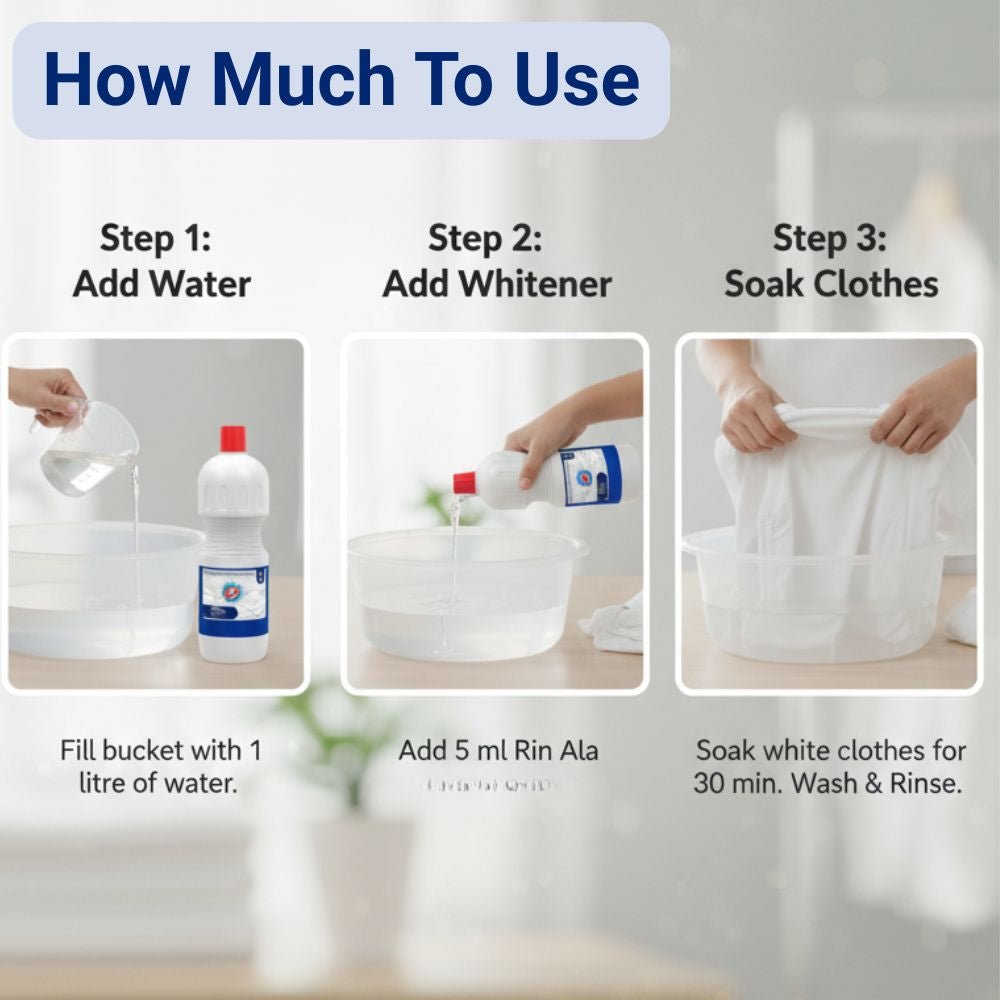 Rin Ala Fabric Whitener - 1 ltr