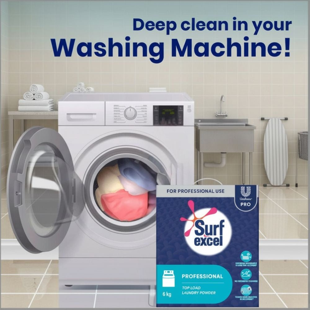 Upro Surf Excel Matic Top-Load Detergent Powder 6Kgs