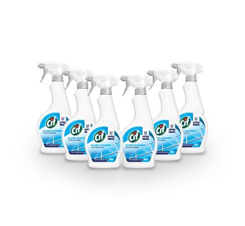 Cif Glass Cleaner Spray 450ml - Pack of 6