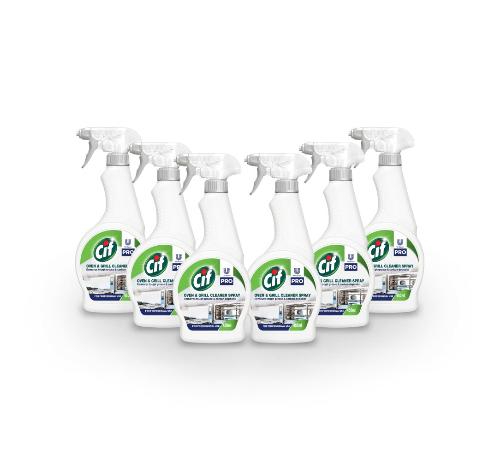 Cif Oven & Grill Cleaner Spray 450ml Pack of 6 — Unilever