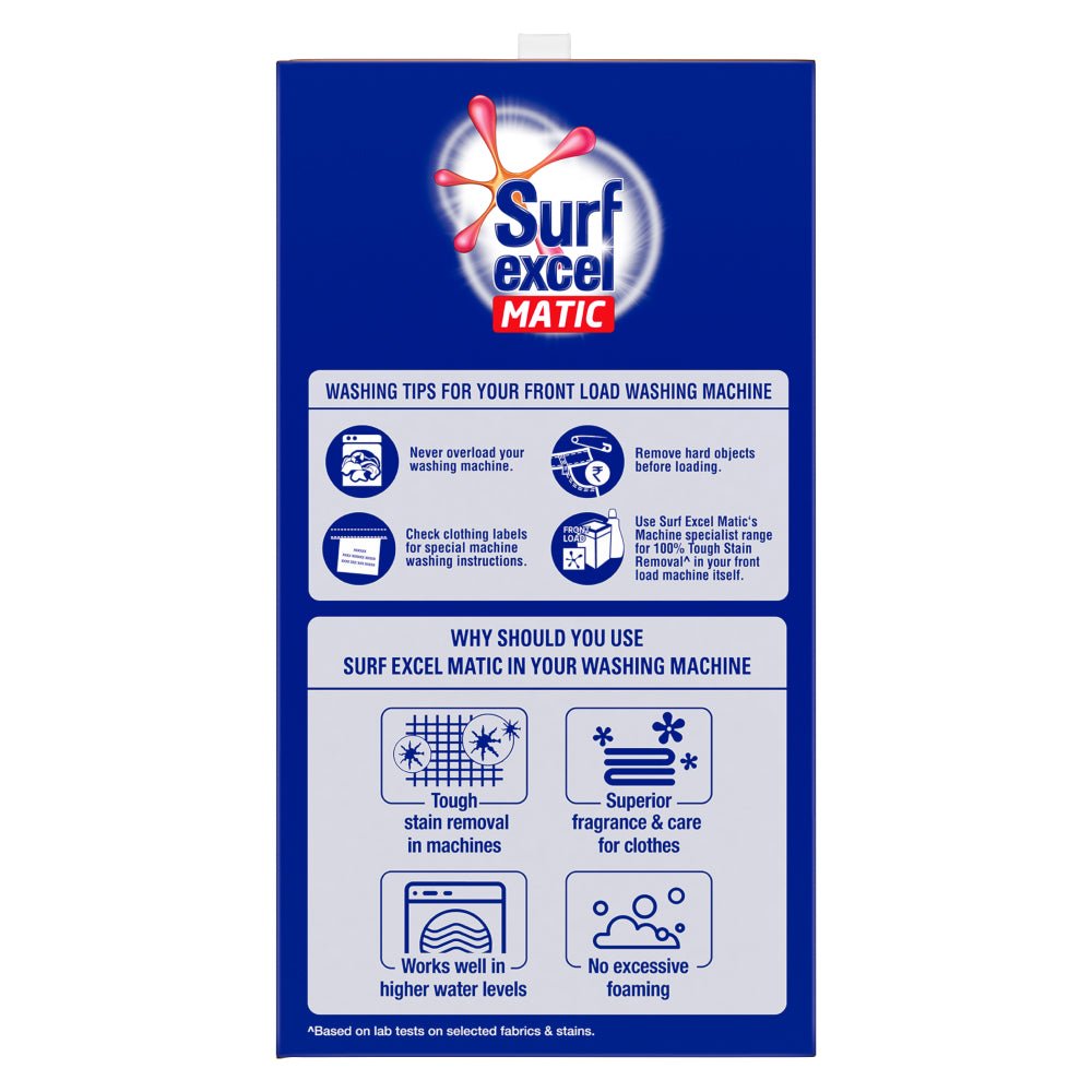 Surf Excel Matic Front-Load Detergent Powder 6Kg