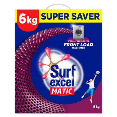 Surf Excel Matic Front-Load Detergent Powder 6Kg