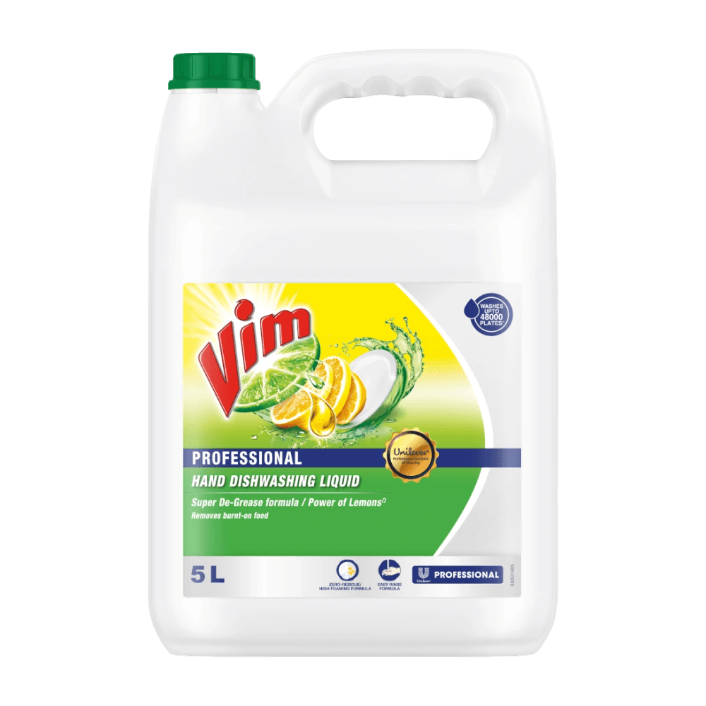 Vim Megapack + FREE Domex Toilet Bowl Cleaner 5L — Unilever